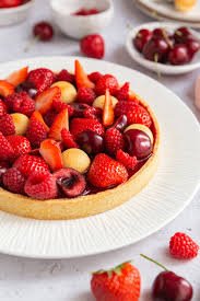 Tarte aux fruits rouges / Fresh Red Berry tart
